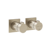 Gessi Inverso mitigeur thermostatique de douche mural 3 voies 73036 + 54169